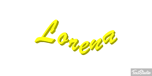 Lorena Text effect