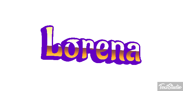 Lorena Text effect