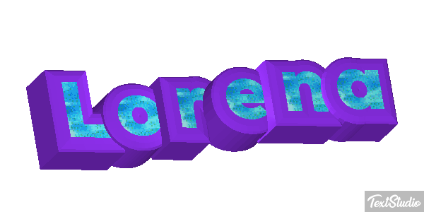 Lorena Text effect
