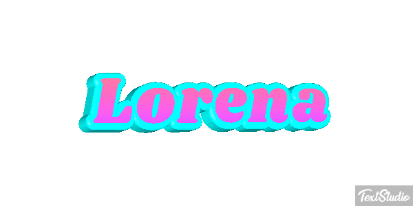 Lorena Text effect