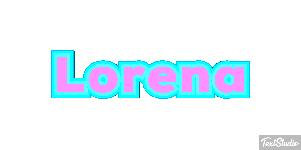 Lorena Text effect