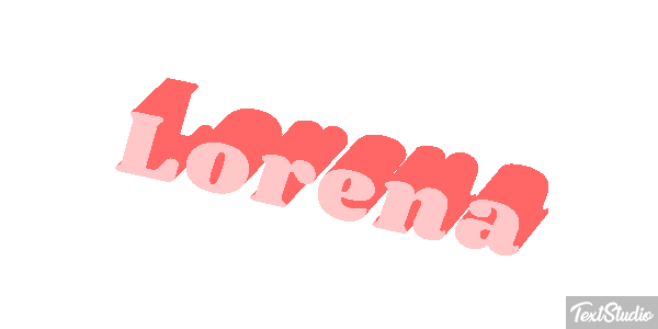 Lorena Text effect
