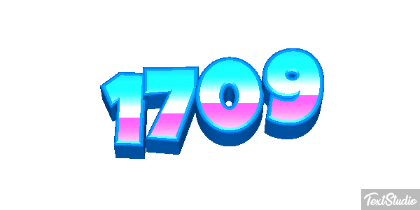 1709 Text effect