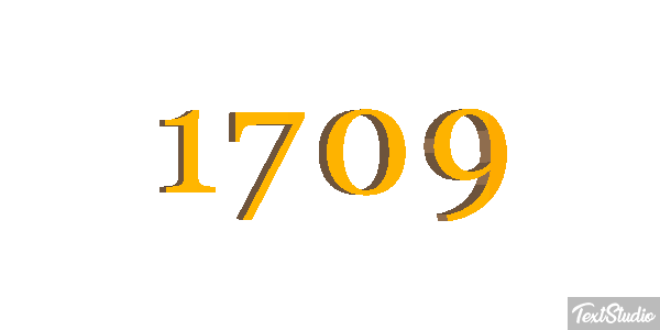 1709 Text effect