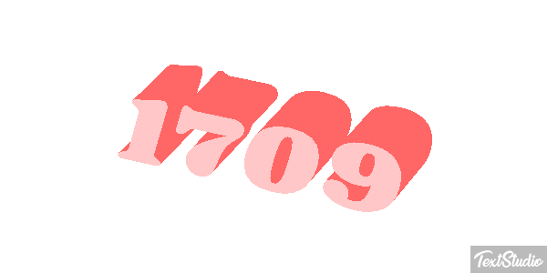 1709 Text effect