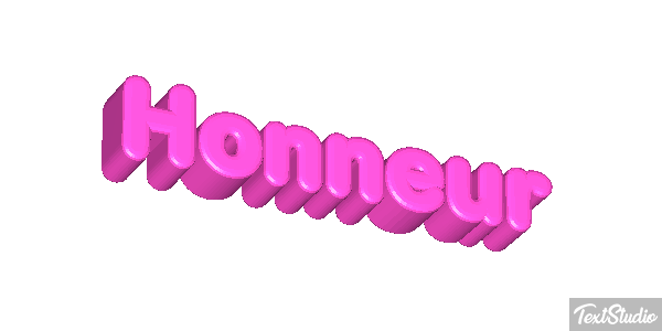 Honneur Effet de texte