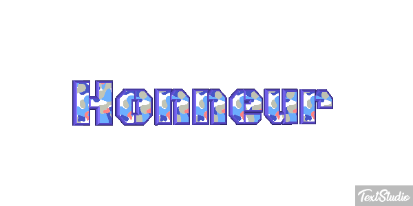 Honneur Effet de texte