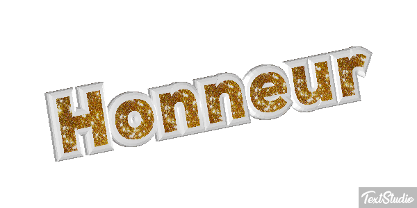 Honneur Effet de texte