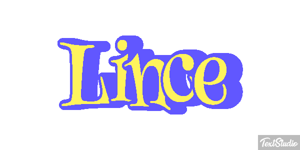 Lince Efecto de texto