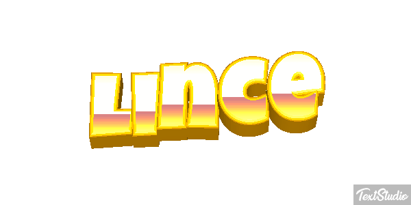 Lince Efecto de texto