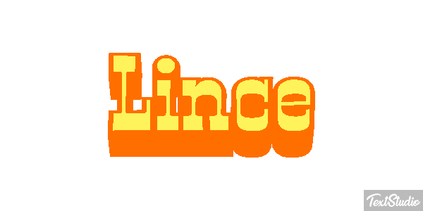 Lince Efecto de texto