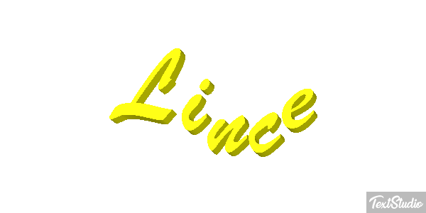 Lince Efecto de texto