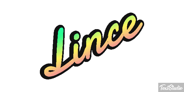 Lince Efecto de texto