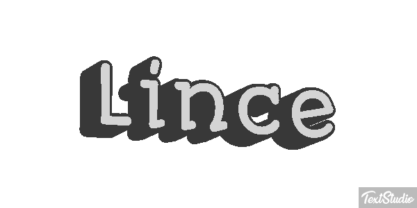 Lince Efecto de texto