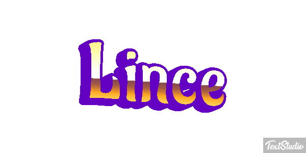 Lince Efecto de texto