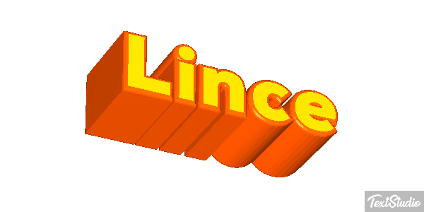 Lince Efecto de texto