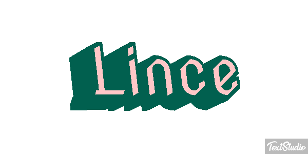 Lince Efecto de texto