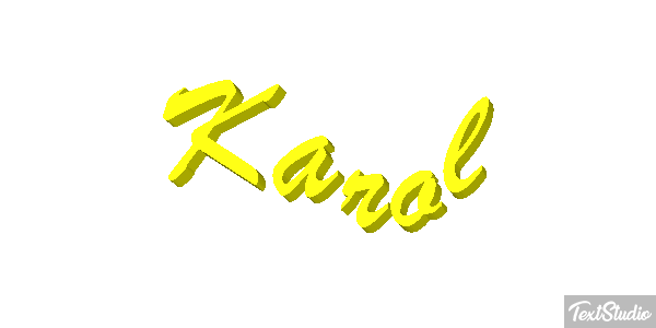 Karol Efekt tekstowy
