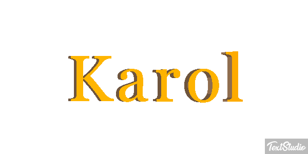Karol Efekt tekstowy