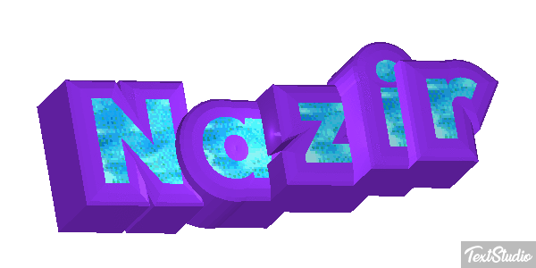 Nazir Texteffekt