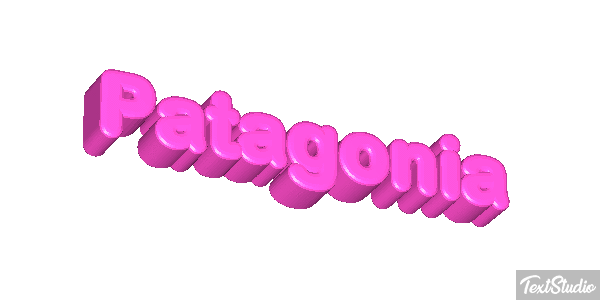 Patagonia Tekst effect