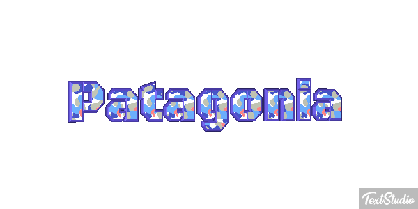 Patagonia Tekst effect