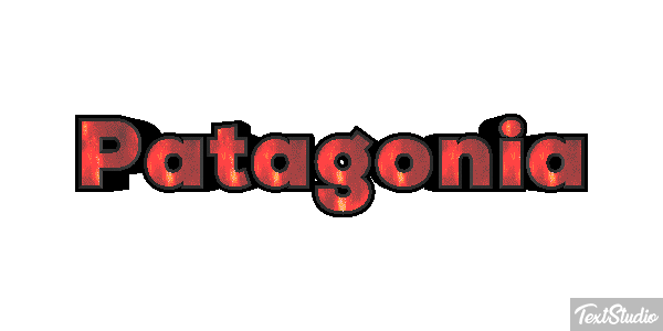 Patagonia Tekst effect