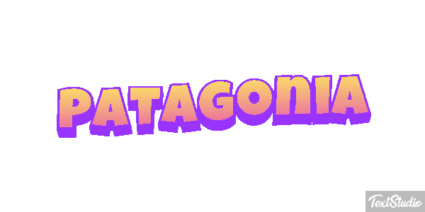 Patagonia Tekst effect