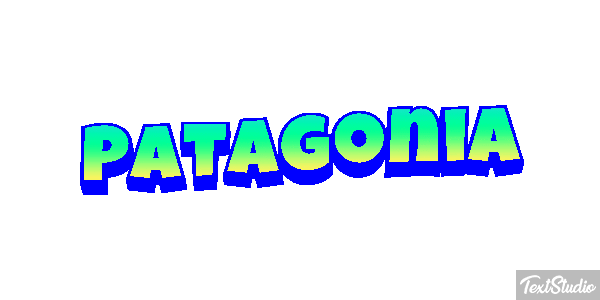 Patagonia Tekst effect