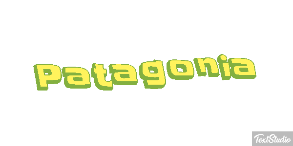 Patagonia Tekst effect