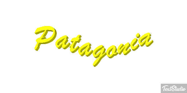 Patagonia Tekst effect