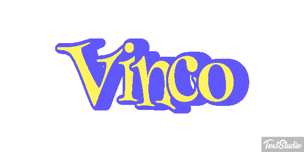 Vinco Efeito do texto