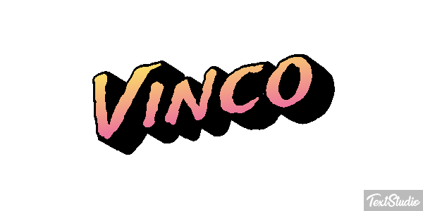Vinco Efeito do texto