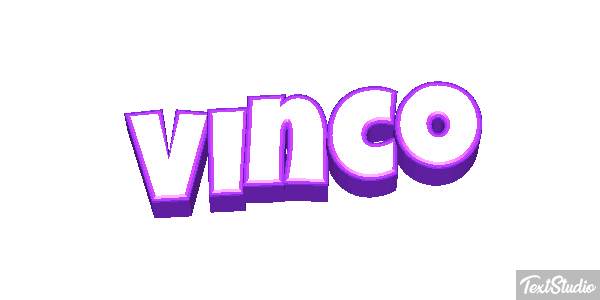 Vinco Efeito do texto