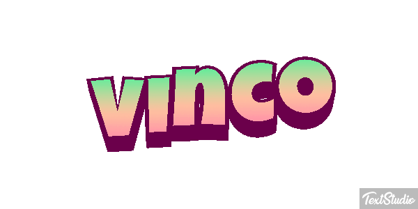 Vinco Efeito do texto