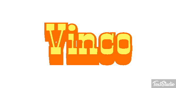 Vinco Efeito do texto
