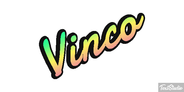 Vinco Efeito do texto