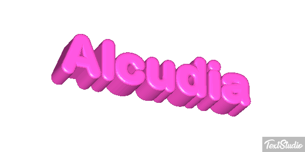 Alcudia Texteffekt