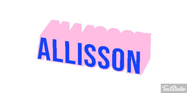 Allisson Effet de texte