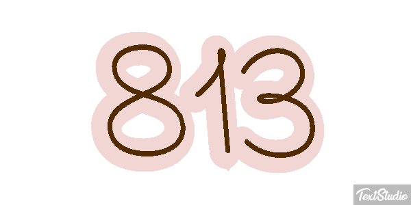 813 Effet de texte