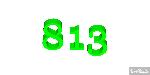 813 Effet de texte