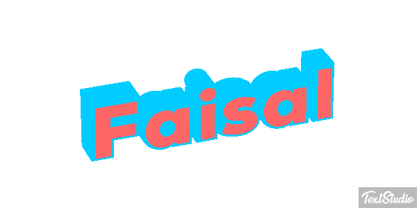 Faisal Text effect