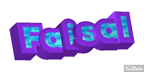 Faisal Text effect