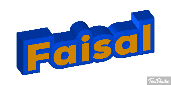 Faisal Text effect