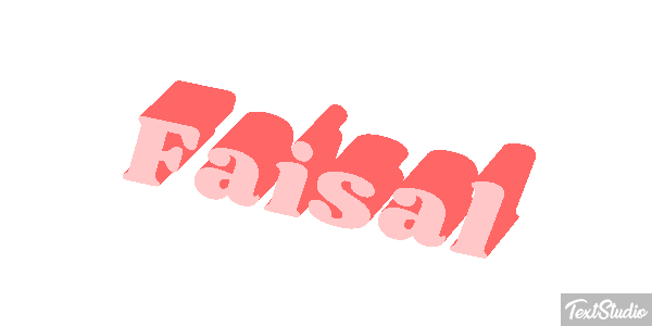 Faisal Text effect
