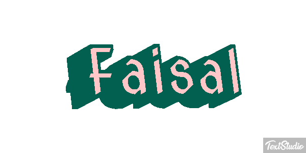 Faisal Text effect