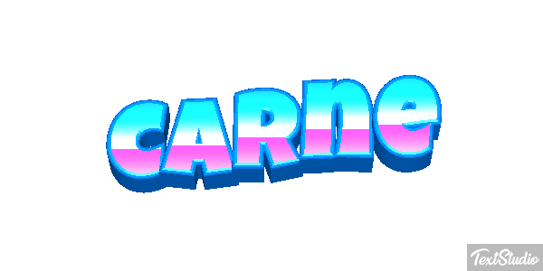 Carne Tekst effect