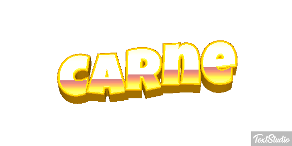 Carne Tekst effect