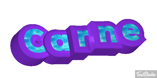 Carne Tekst effect