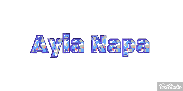Ayia Napa Effetto testo